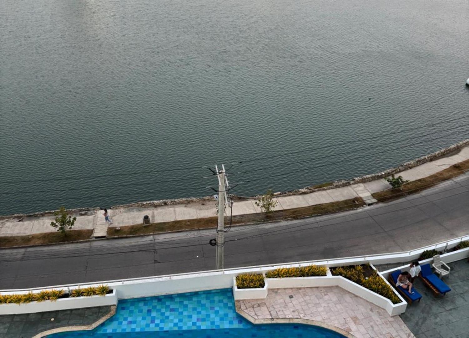 Ocean And Lagoon View In El Laguito 804a Apartamento Cartagena