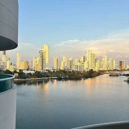 Apartamento Ocean And Lagoon View In El Laguito 804a Cartagena